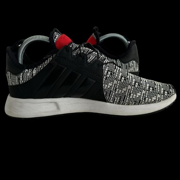 Adidas Originals X PLR Running Jogging Run Shoes Men Size 7 ART CP9797 Black/Red - Picture 4 of 8